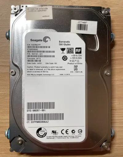 Hard disk Seagate 500GB 3,5" - pevný disk