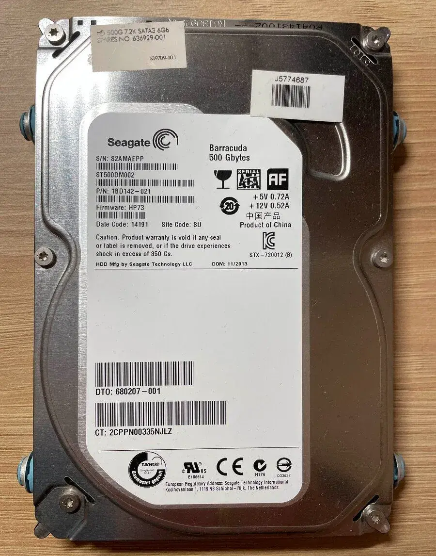 Hard disk Seagate 500GB 3,5" - pevný disk