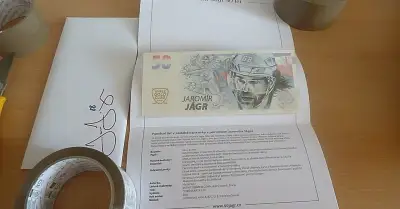 Pamětní bankovka Jaromír Jágr 50