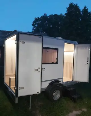 Multifunkční nezávislý karavan, přívěs Tanatech