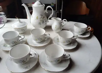 Čajový servis karlovarský porcelán