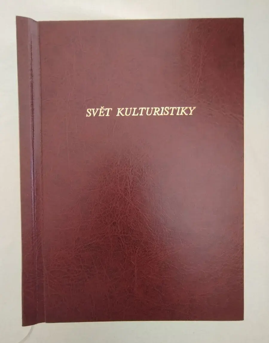 Komplet SVĚT KULTURISTIKY 1999 – knižní vazba