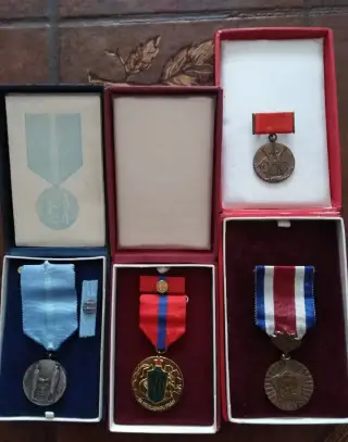 medaile ČSSR
