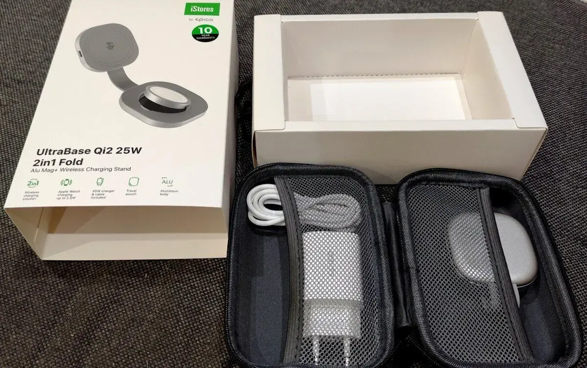 Nová bezdrátová nabíječka - UltraBase Qi2 25W (Epico)