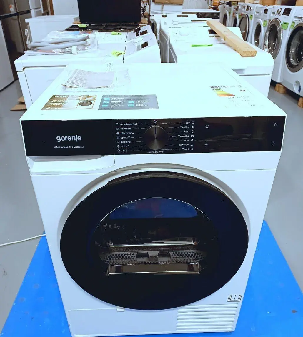 Nová sušička GORENJE 8 kg, ZÁRUKA DG68C FastDryPro Rozměry