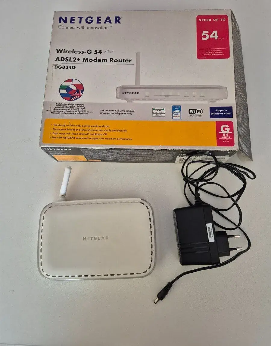 Netgear DG834G ADSL+ Modem Router