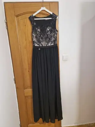 Společenské šaty černé_Bicotone