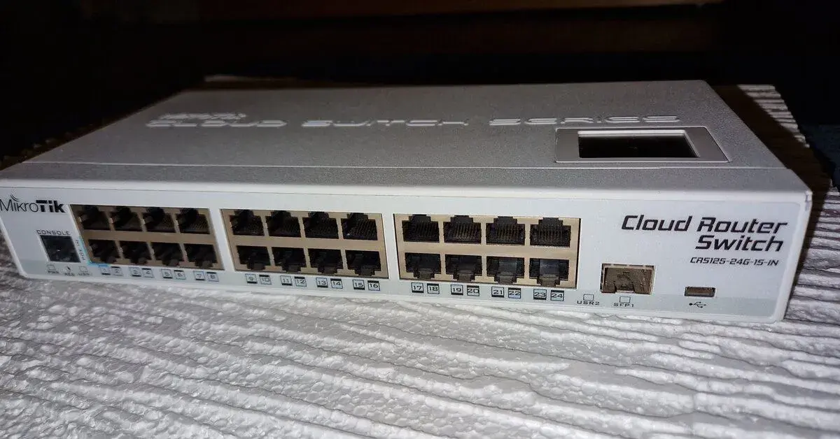 Profesionální síťové zařízení MikroTik Cloud Router S