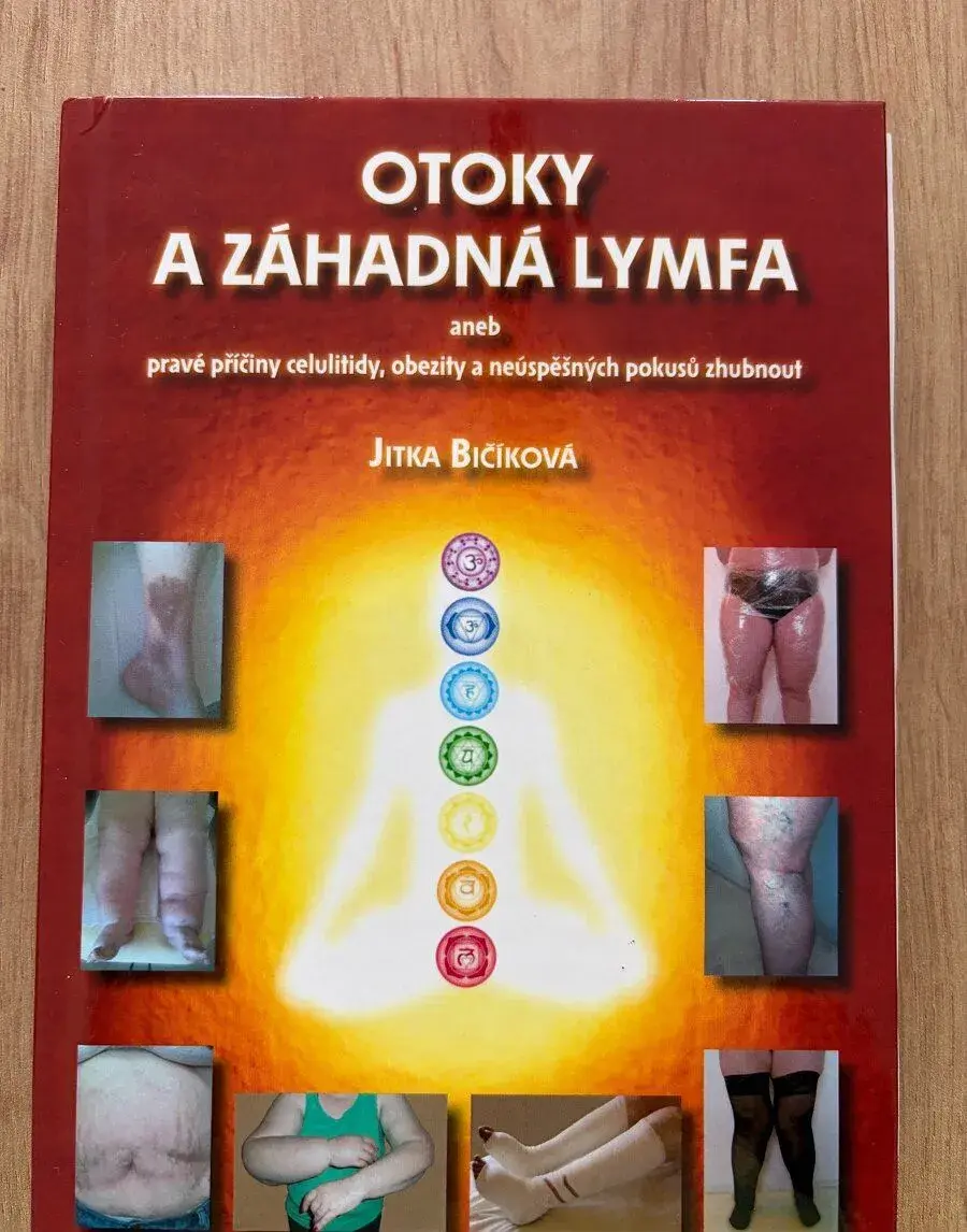 Kniha "Otoky a záhadná lymfa" (Jitka Bičíková)