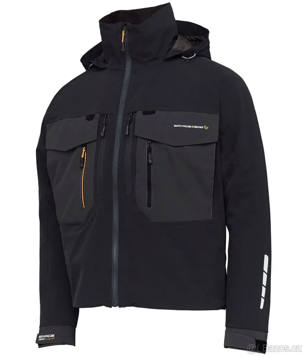 Savage Gear Bunda SG6 Wading Jacket Black Grey vel.XL