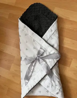 Nová zavinovačka s mašlí - stříbrný Mickey