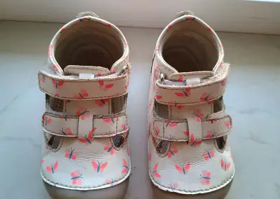 Barefoot dětské sandálky Lurchi - Flotty Nappa White vel. 22