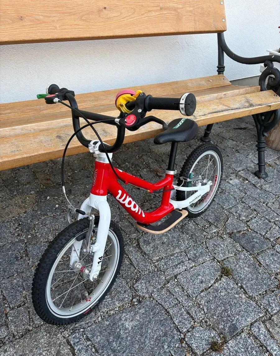 Dětské odrážedlo Woom velikost 14"