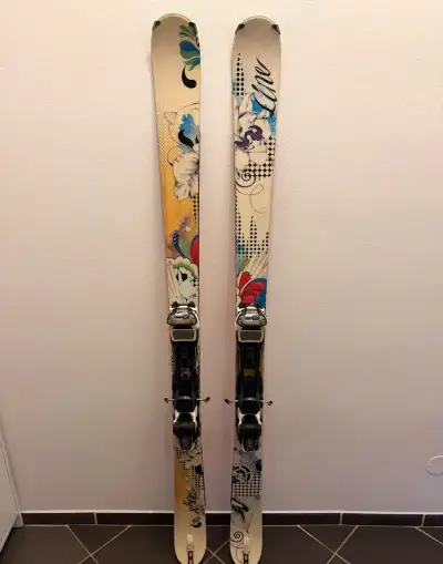 Kompletní skialpový set LINE 167 cm – Marker vázání + pásy G
