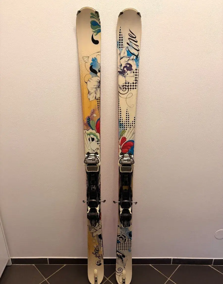 Kompletní skialpový set LINE 167 cm – Marker vázání + pásy G