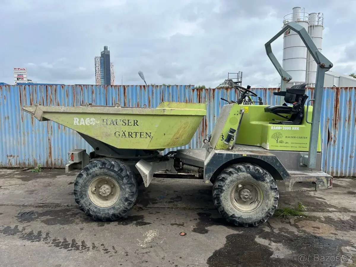 Dempr Raco – nosnost 4t – šířka 1,9m - motor Kubota - SPZ