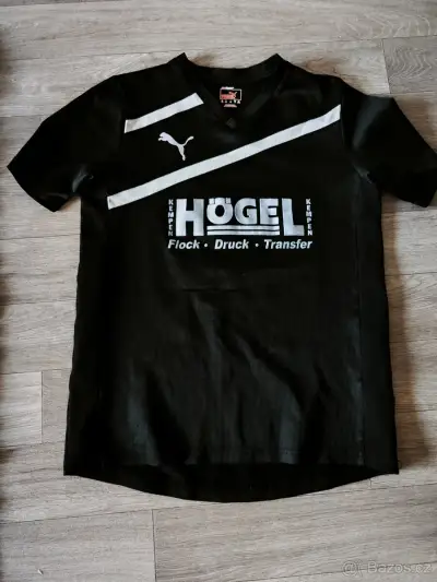 Tričko dres puma černé s