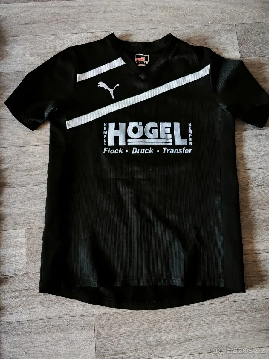 Tričko dres puma černé s