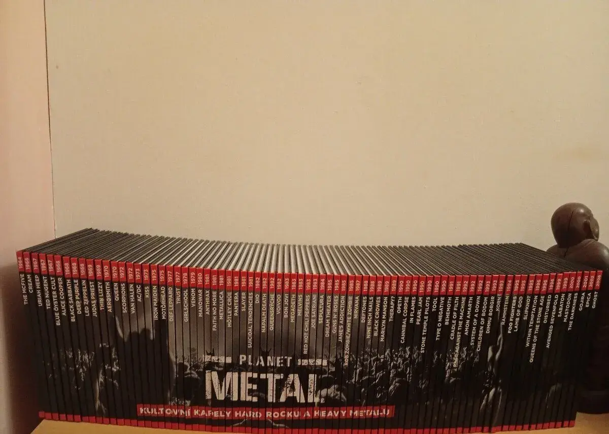 PLANET METAL - kompletní - 80 dílů