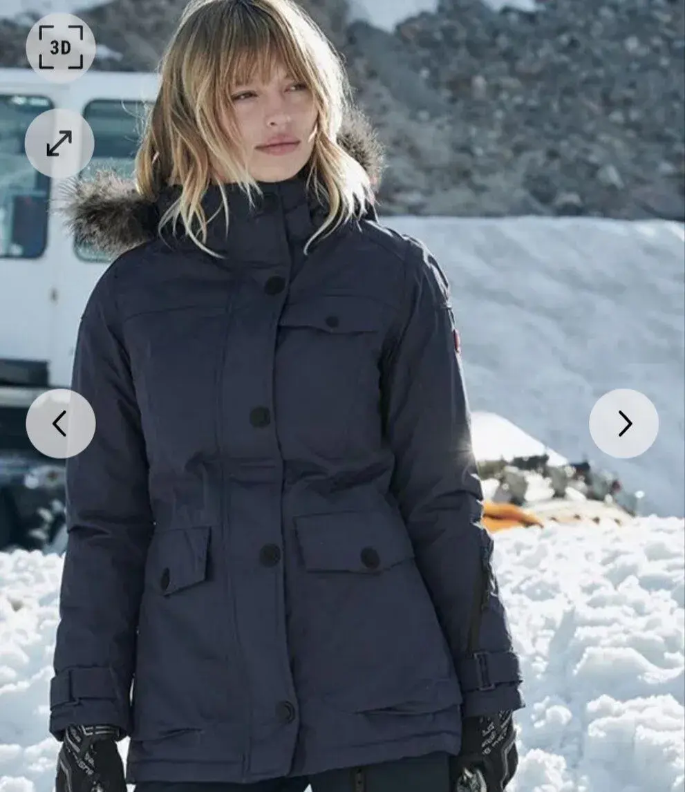 Zimní parka Engelberg strauss, XL tm.modra