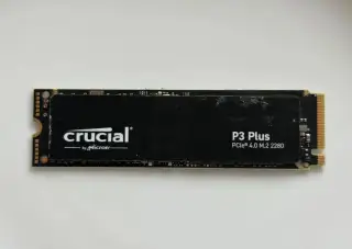 4TB Crucial P3 Plus NVMe M.2 SSD - minimálně používané