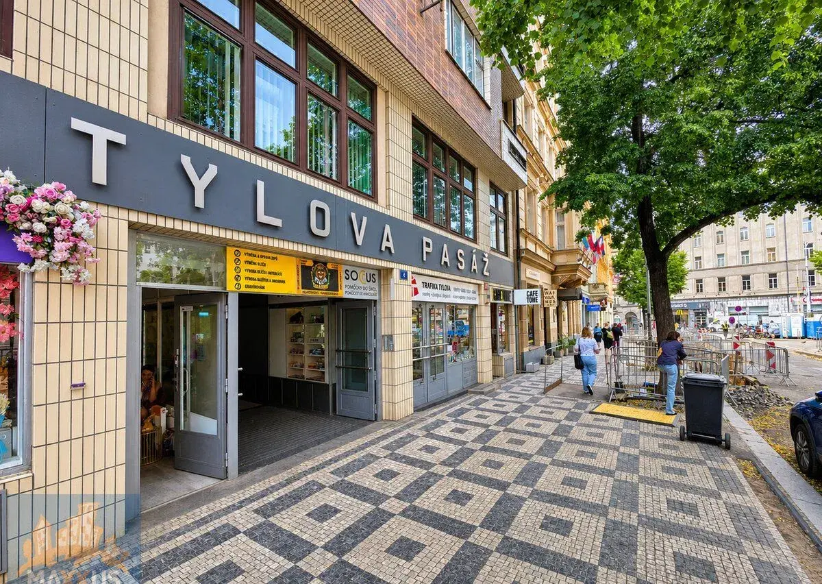 Obchodní prostor v zavedené Tylově pasáži – ideální pro služ