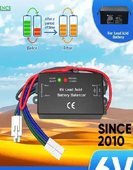 Balancer QNBBM pro olověnou baterii 6V
