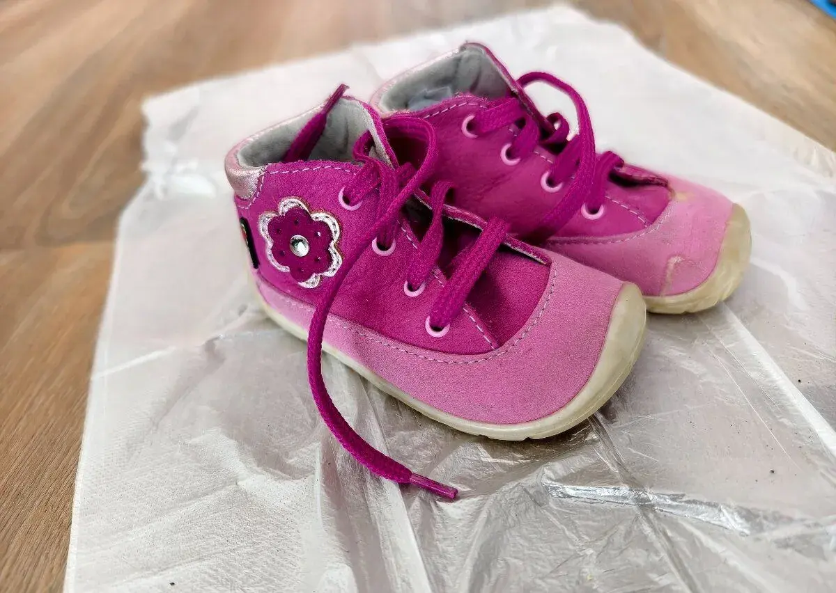 Dívčí kožené barefoot botičky FARE Bare, vel. 20
