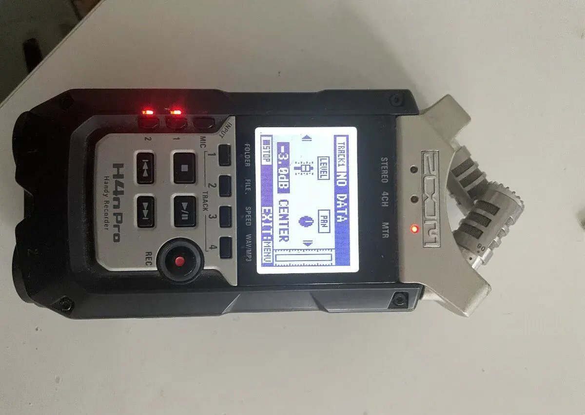 profesionální diktafon audio rekordér Zoom H4n Pro