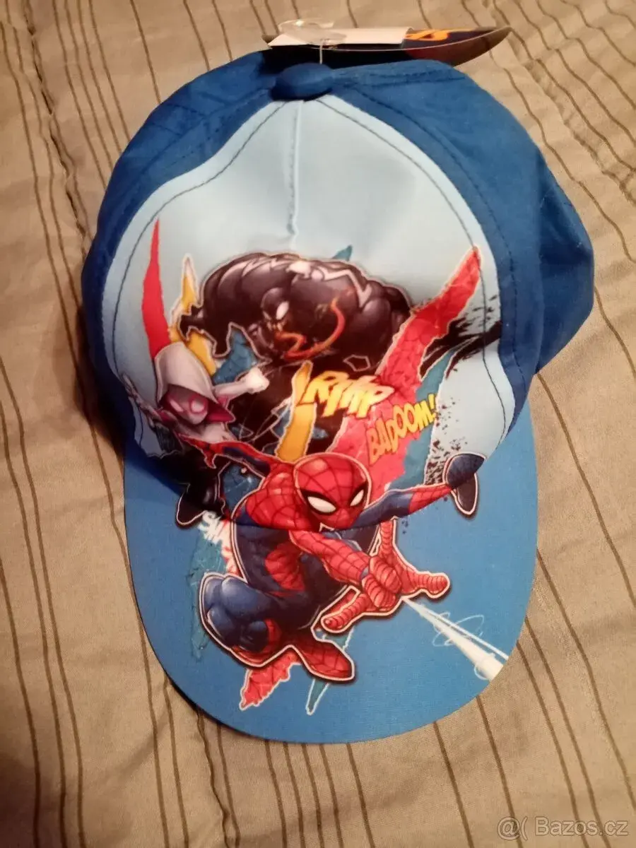 Kšiltovka spiderman nová obvod 52/54cm