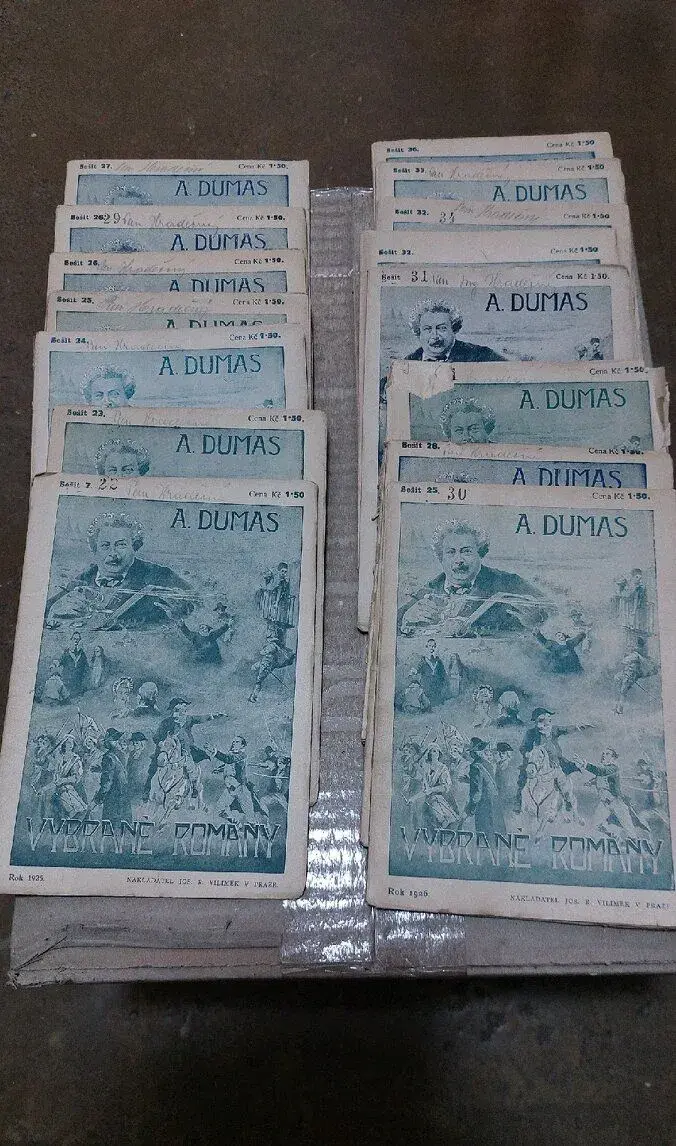 SEŠITY A. DUMAS J.R.VILÍMEK