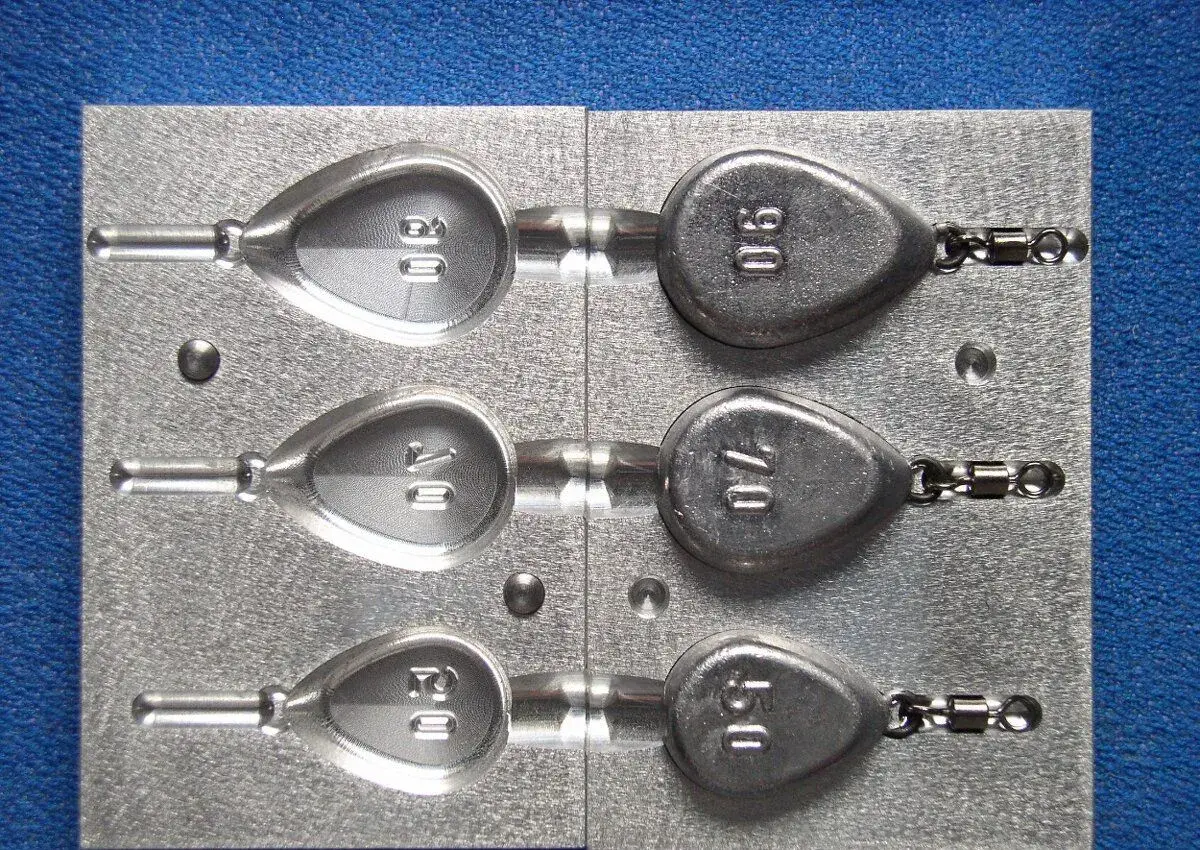 Forma na olůvka FLAT 50+70+90gr