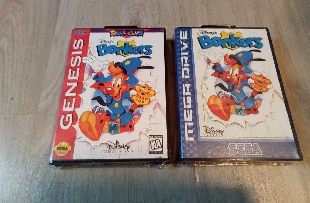 Bonkerd sega mega a genesis