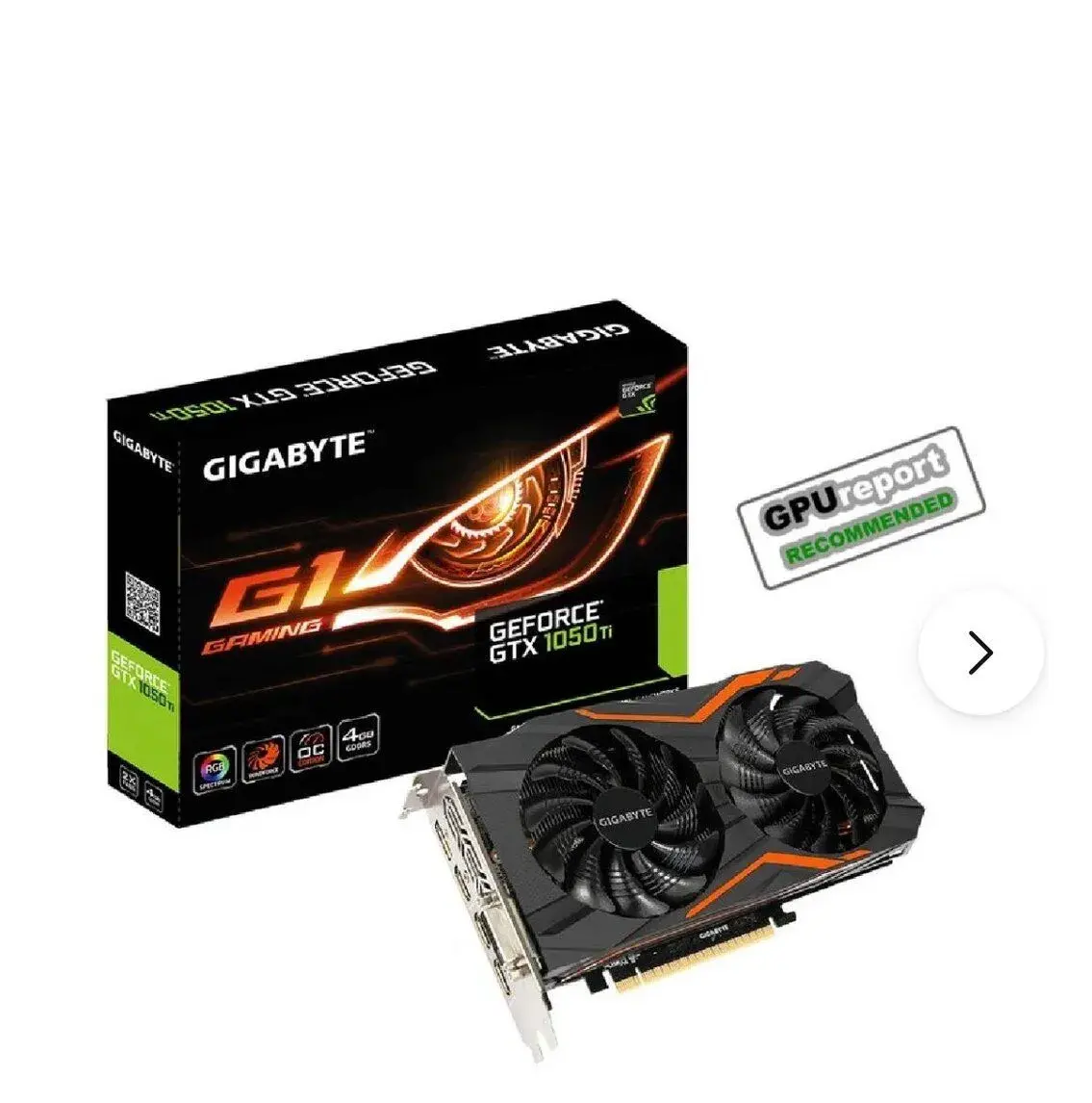 Grafická karta GeForce 1050ti