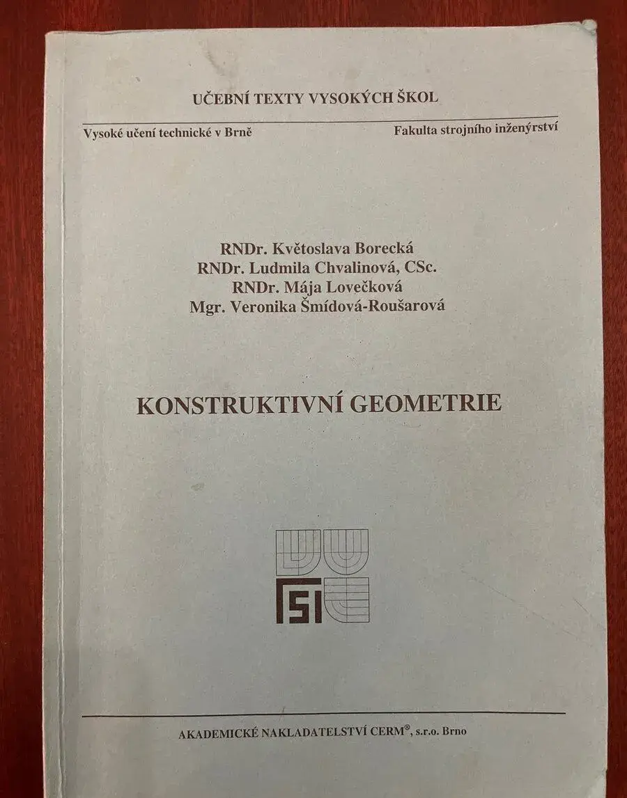 Skripta konstruktivní geometrie VUT