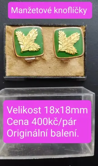 Manžetové knoflíčky - myslivecké