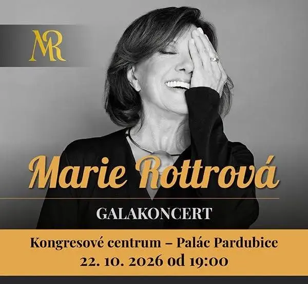 Marie Rottrová – Pardubice 22. 10. 2026 – 2 vstupenky