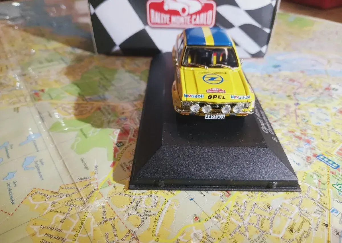Opel Ascona rallye Monte Carlo 1:43
