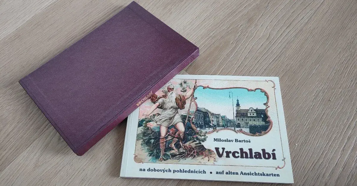 Miroslav Bartoš - Vrchlabí na dobových pohlednicích, s obale
