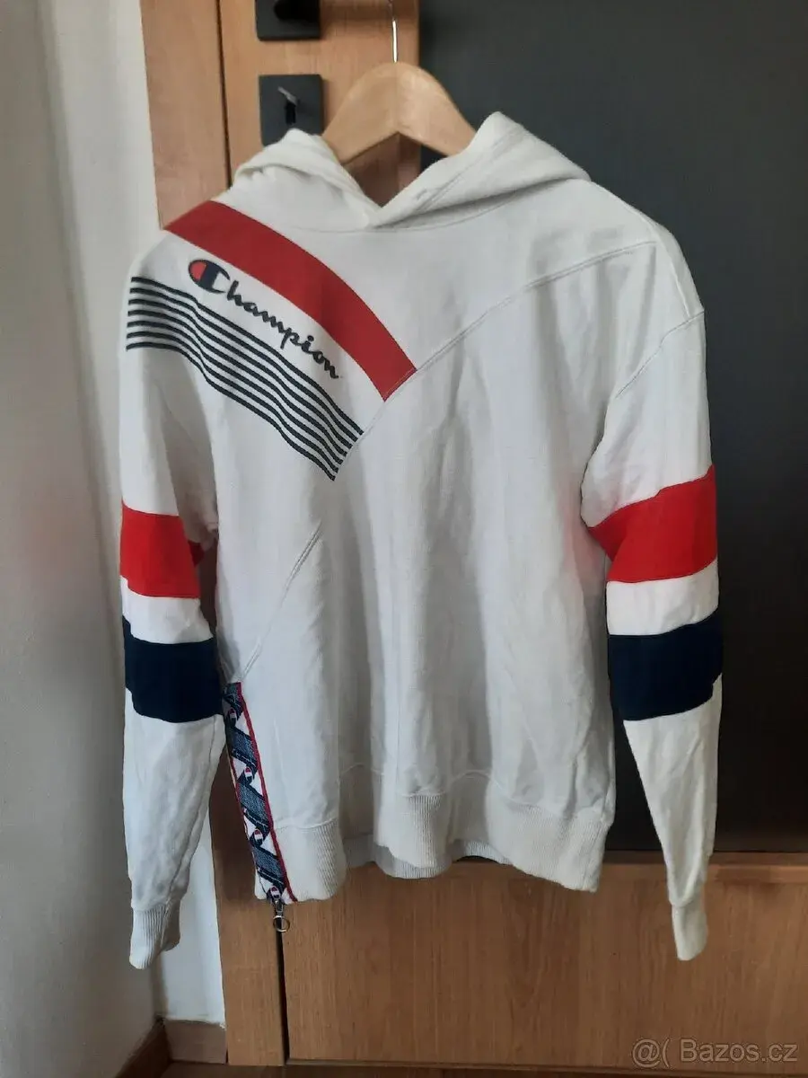 Bílá mikina Champion, vel. M