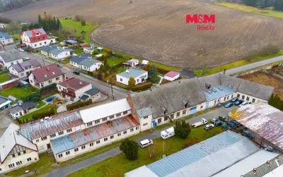 Prodej výrobního objektu, 3223 m², Dolní Bousov, ul. Tovární