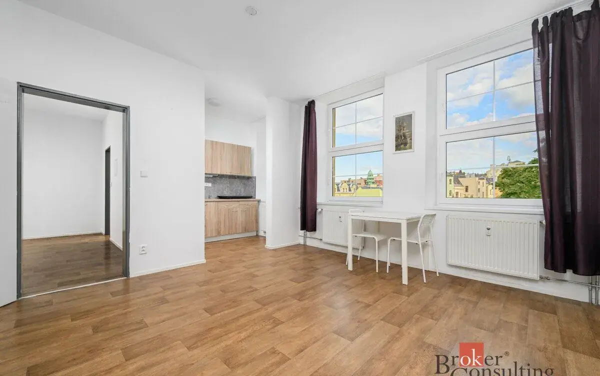 Pronájem, byty/1+kk, 33 m2, Kokonínská 197/4, 46601 Jablonec