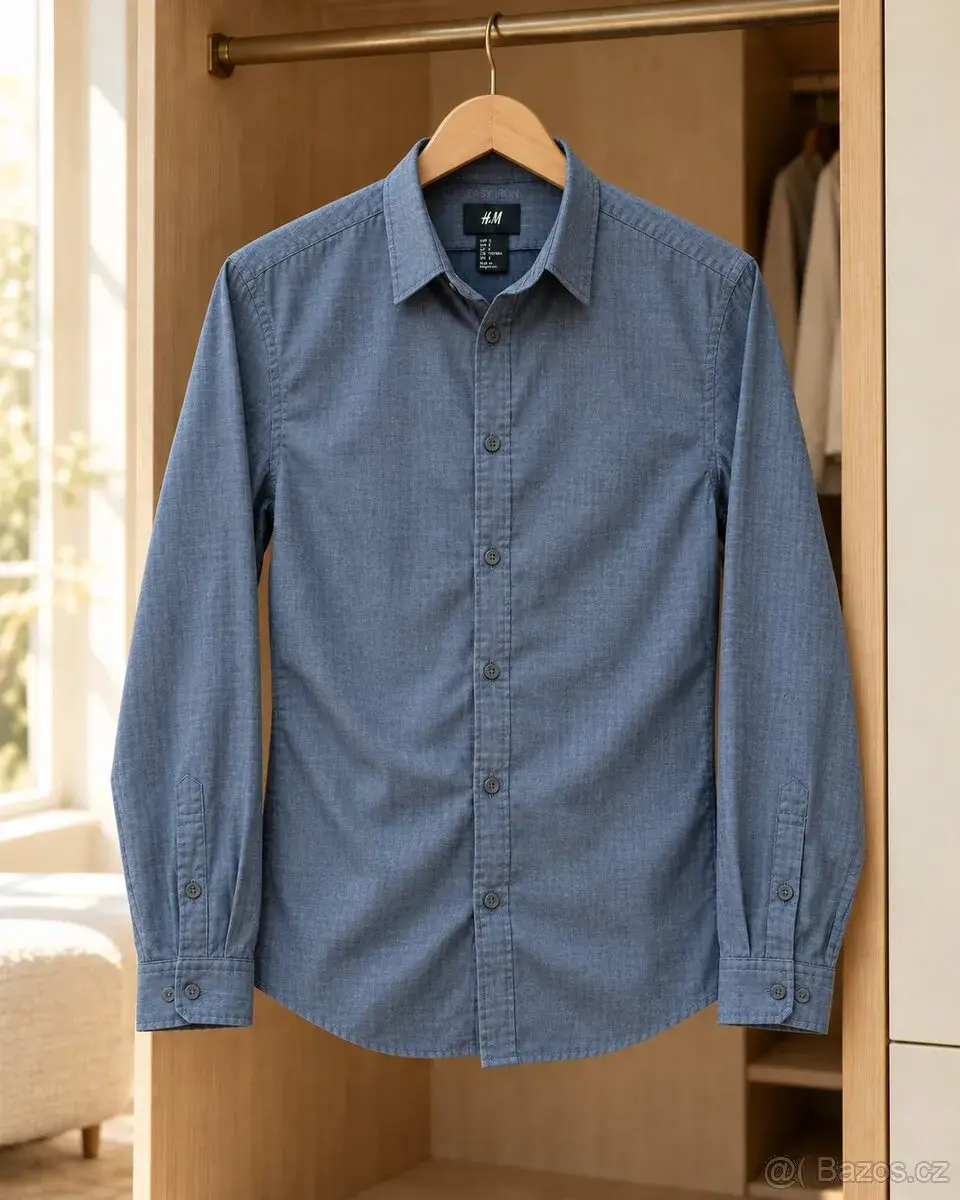Pánská košile H&M Easy Iron, vel. S