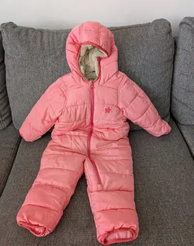 Dívčí zimní kombinéza