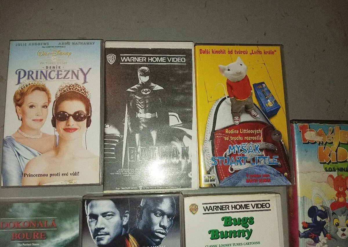VHS kazety ORIGINÁL