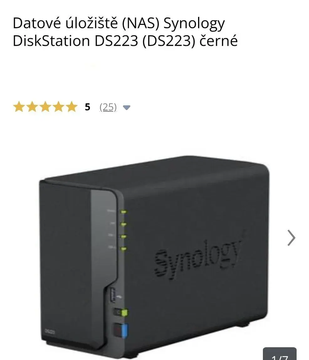 Synology DS223 + 8TB