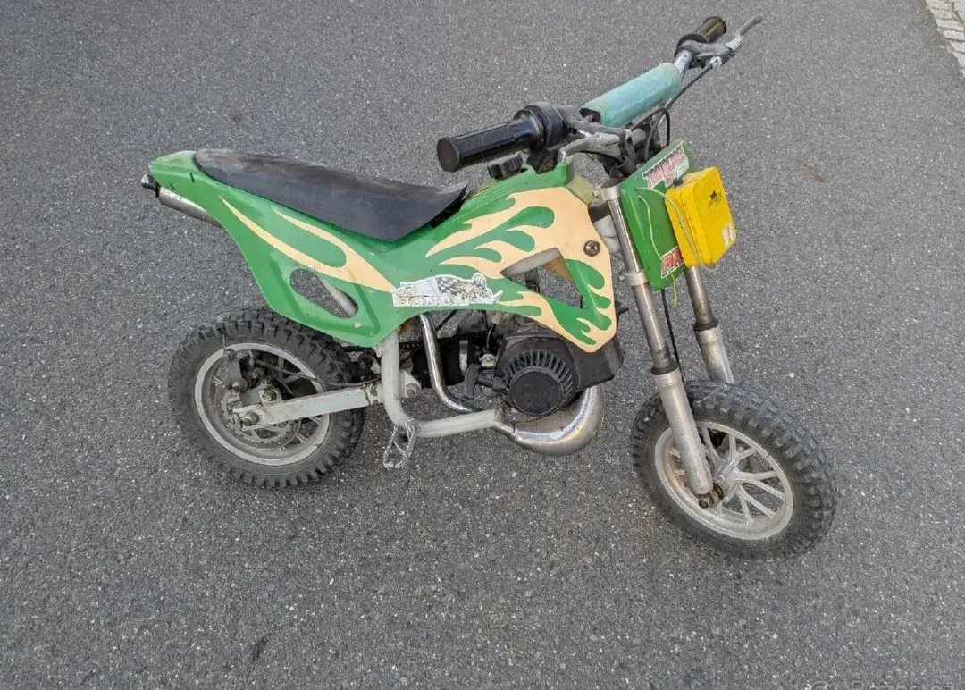 Nefunkční minibike cross