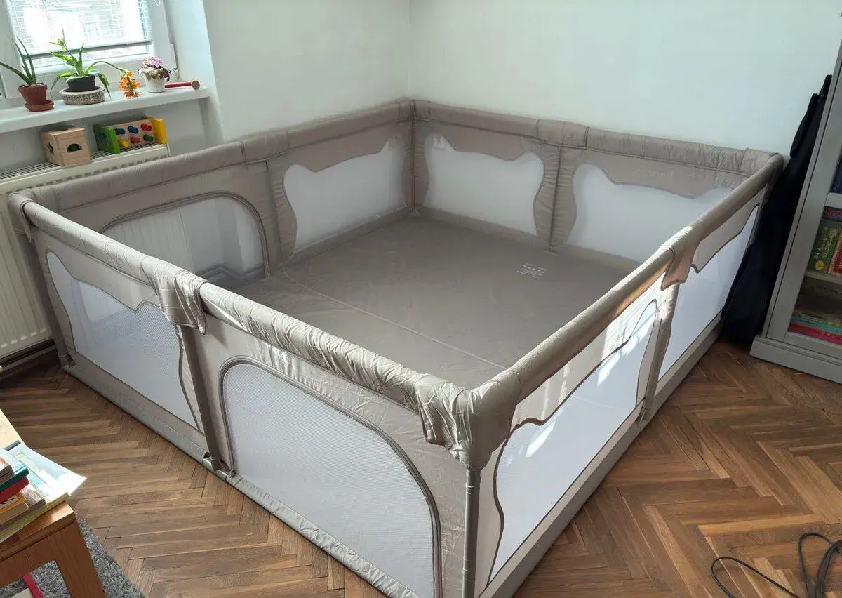 Dětská ohrádka Lionelo Willow XL Beige Sand