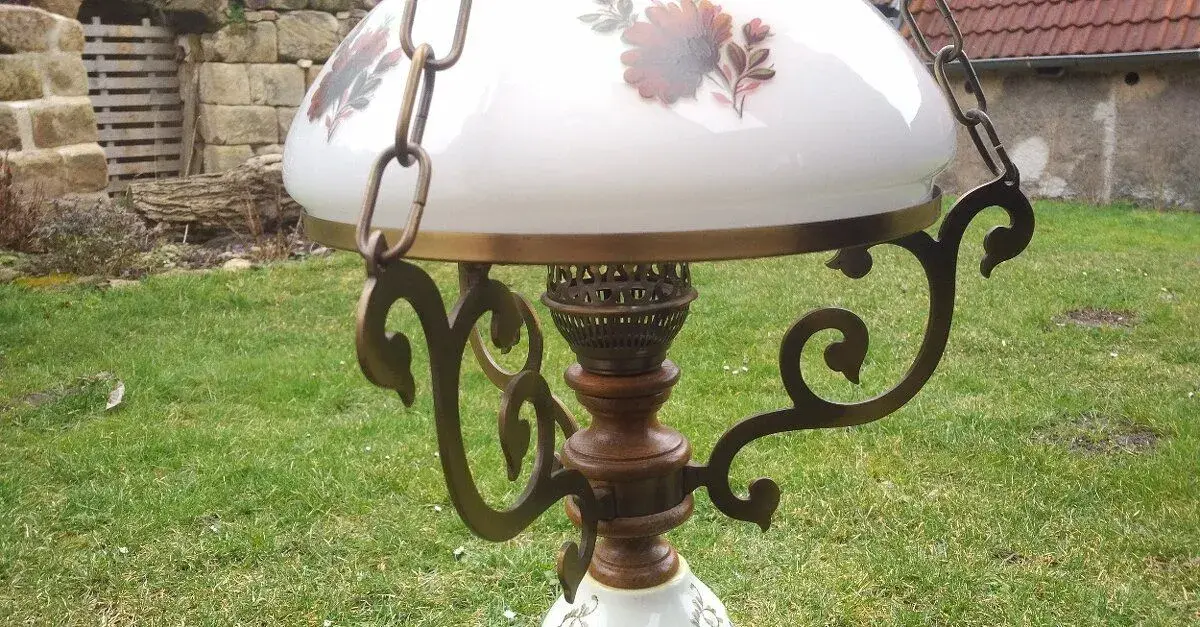 Rustikální Světlo - Petrolejová Lampa - Top stav