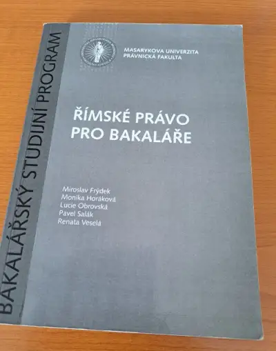Římské právo pro bakaláře